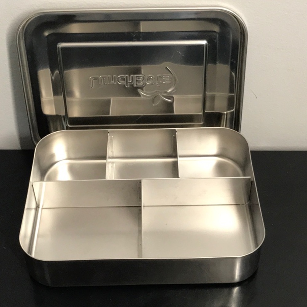 LunchBots Large Cinco Stainless Steel Lunch Container